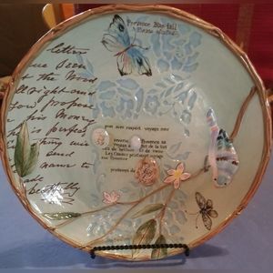 Fitz And Floyd Toulouse Collection Platter